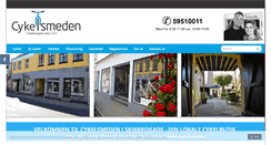 Desktop Screenshot of cykelsmeden-kalundborg.dk